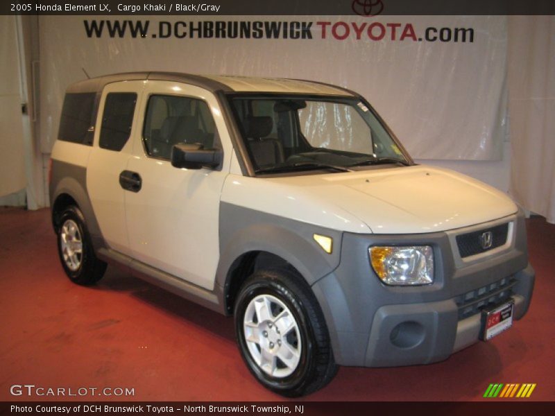 Cargo Khaki / Black/Gray 2005 Honda Element LX