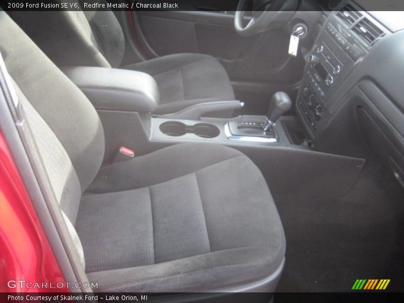 Redfire Metallic / Charcoal Black 2009 Ford Fusion SE V6