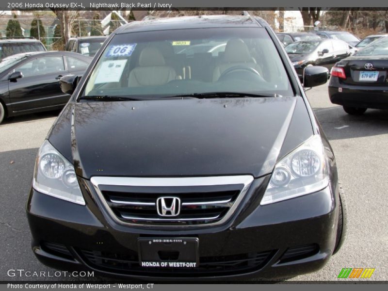Nighthawk Black Pearl / Ivory 2006 Honda Odyssey EX-L