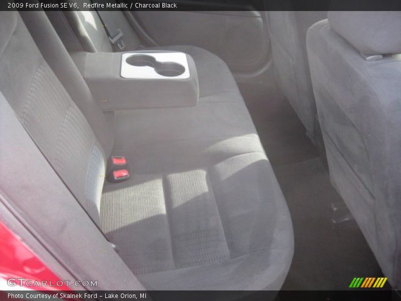 Redfire Metallic / Charcoal Black 2009 Ford Fusion SE V6