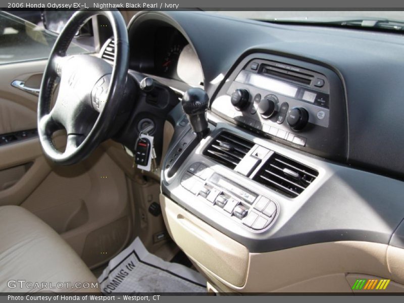 Nighthawk Black Pearl / Ivory 2006 Honda Odyssey EX-L