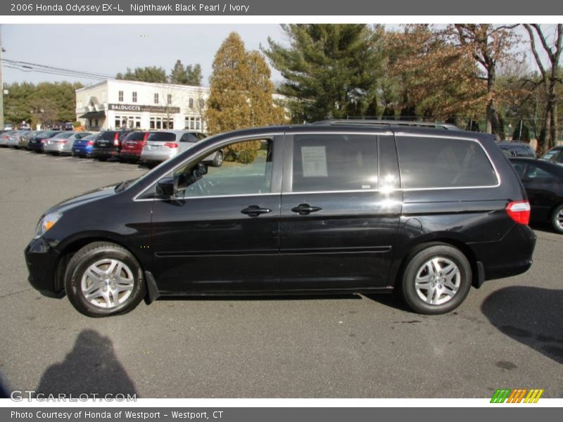 Nighthawk Black Pearl / Ivory 2006 Honda Odyssey EX-L