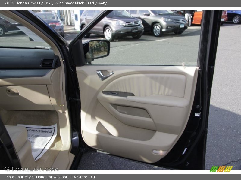 Nighthawk Black Pearl / Ivory 2006 Honda Odyssey EX-L