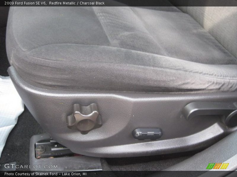 Redfire Metallic / Charcoal Black 2009 Ford Fusion SE V6