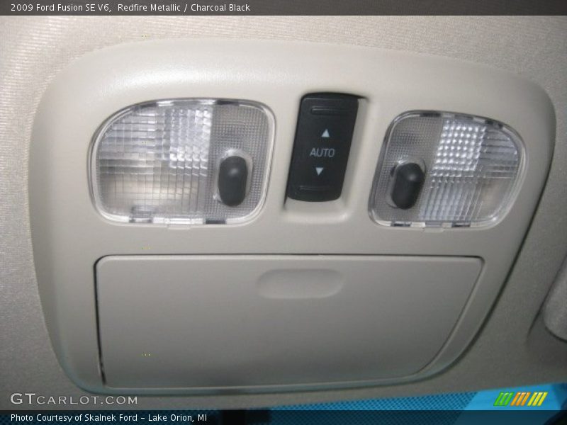 Redfire Metallic / Charcoal Black 2009 Ford Fusion SE V6