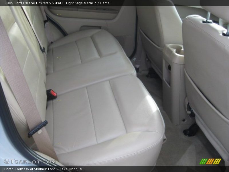 Light Sage Metallic / Camel 2009 Ford Escape Limited V6 4WD