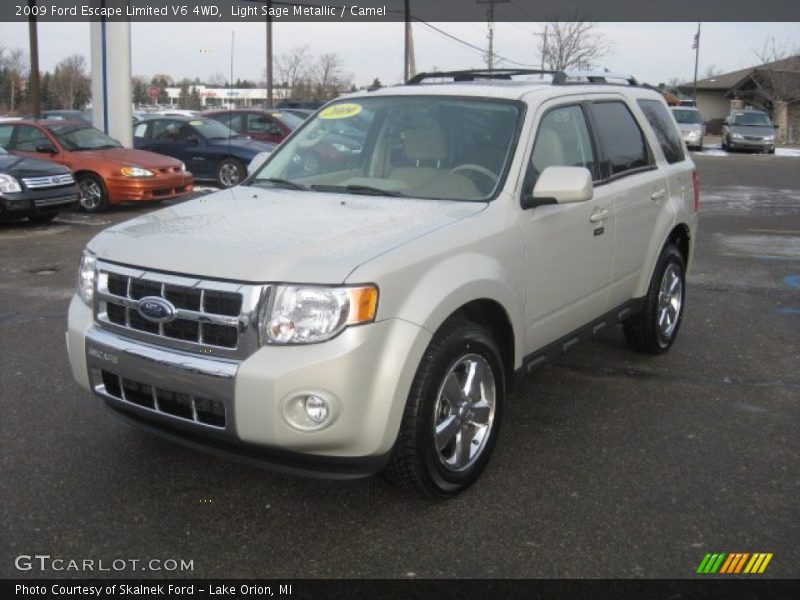 Light Sage Metallic / Camel 2009 Ford Escape Limited V6 4WD