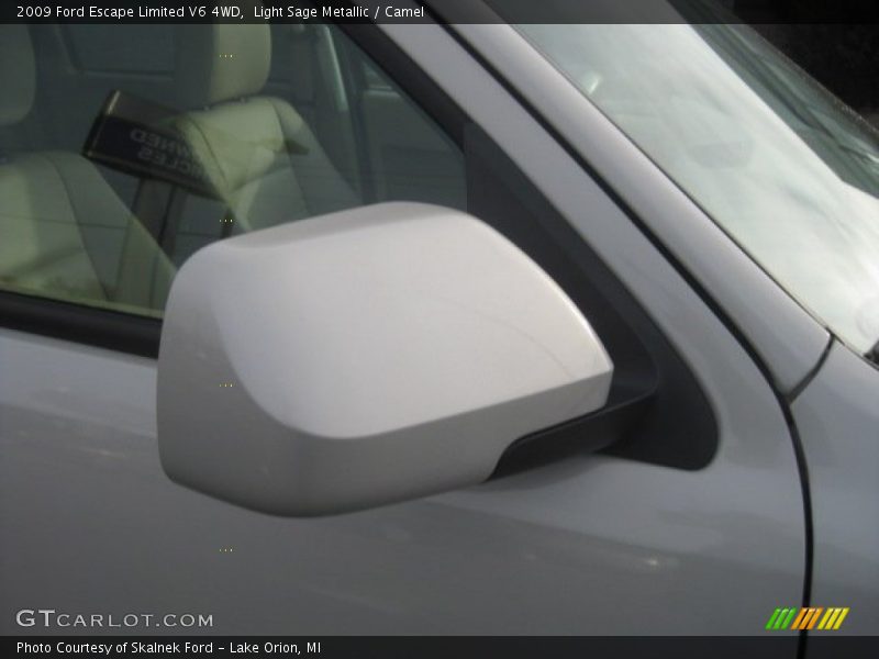 Light Sage Metallic / Camel 2009 Ford Escape Limited V6 4WD