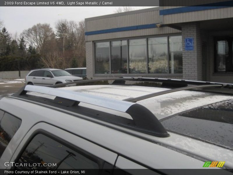 Light Sage Metallic / Camel 2009 Ford Escape Limited V6 4WD