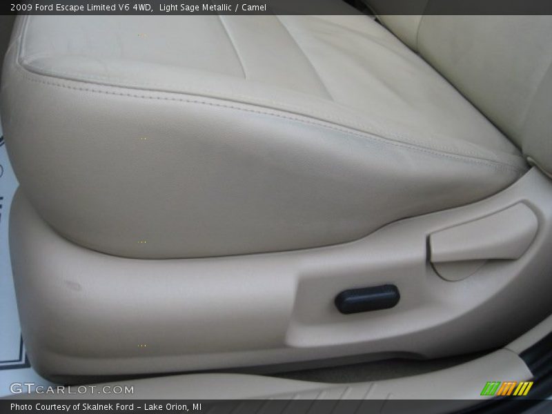 Light Sage Metallic / Camel 2009 Ford Escape Limited V6 4WD