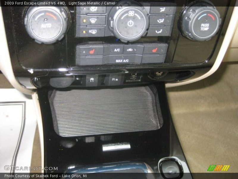 Light Sage Metallic / Camel 2009 Ford Escape Limited V6 4WD