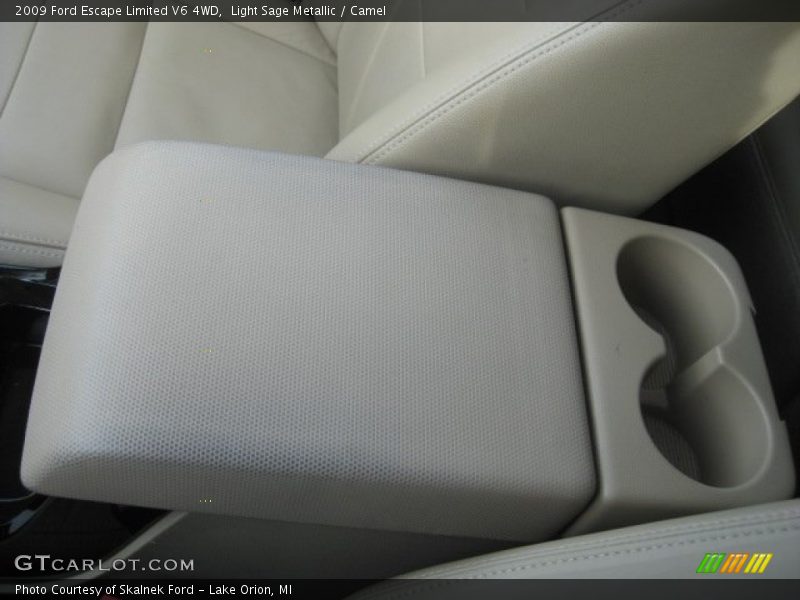 Light Sage Metallic / Camel 2009 Ford Escape Limited V6 4WD