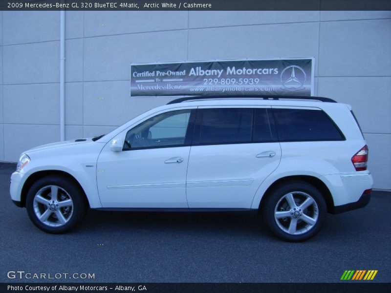 Arctic White / Cashmere 2009 Mercedes-Benz GL 320 BlueTEC 4Matic