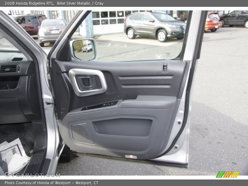 Billet Silver Metallic / Gray 2008 Honda Ridgeline RTL