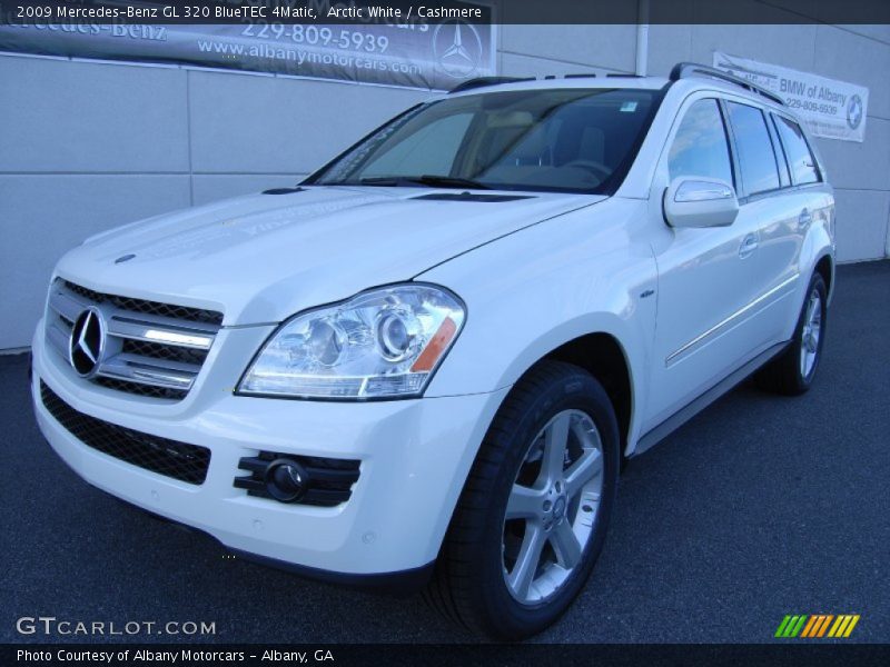 Arctic White / Cashmere 2009 Mercedes-Benz GL 320 BlueTEC 4Matic