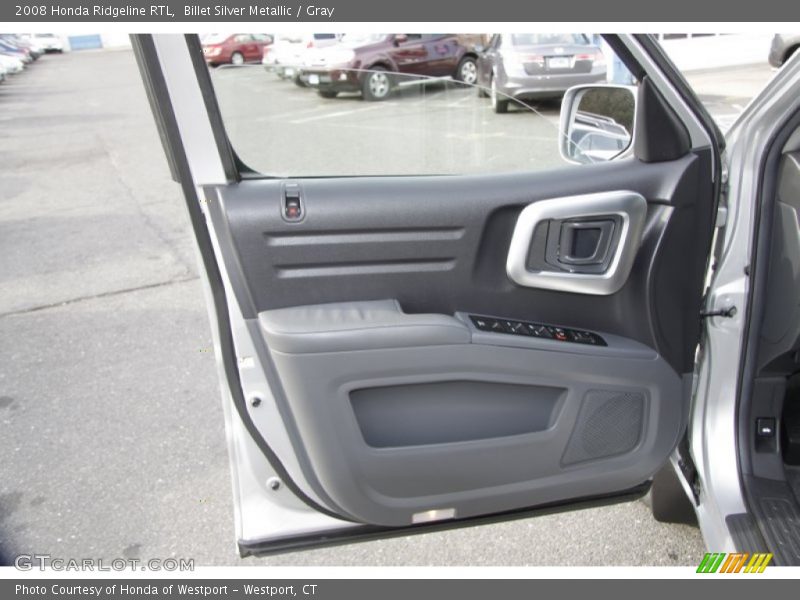 Billet Silver Metallic / Gray 2008 Honda Ridgeline RTL