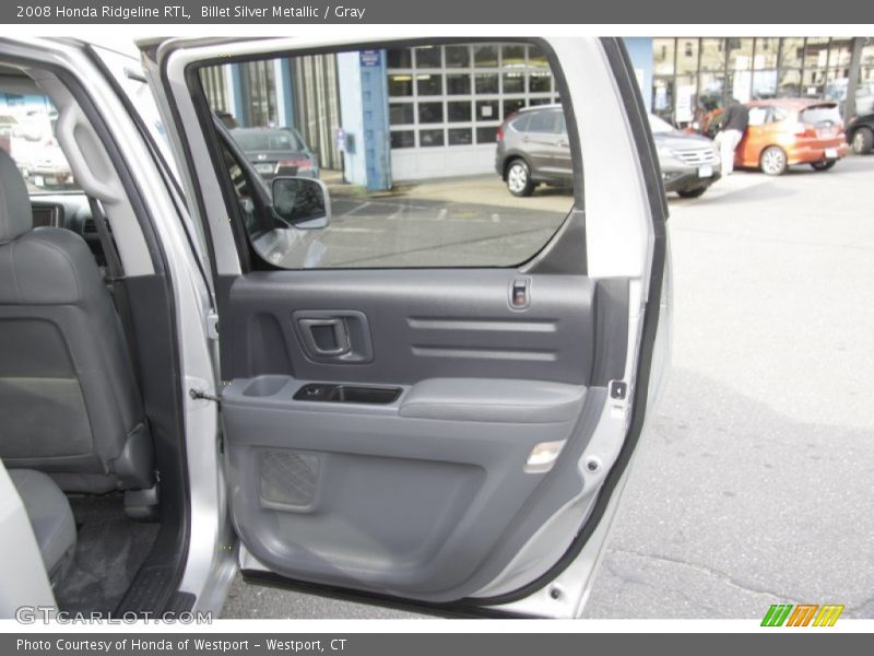 Billet Silver Metallic / Gray 2008 Honda Ridgeline RTL