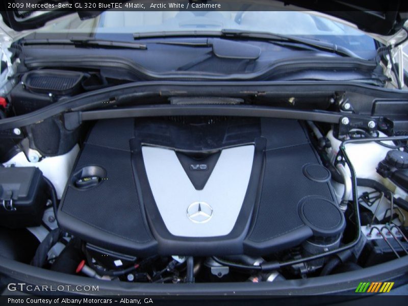 Arctic White / Cashmere 2009 Mercedes-Benz GL 320 BlueTEC 4Matic