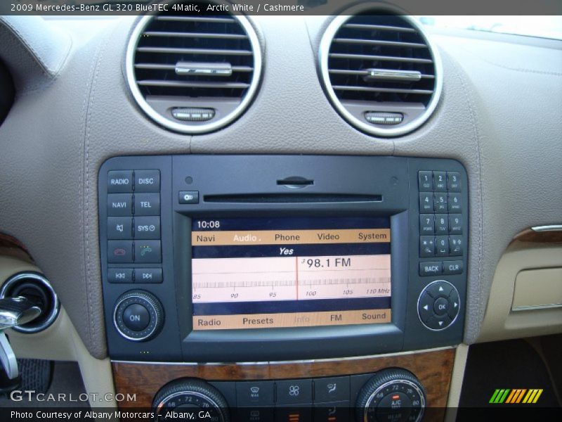 Arctic White / Cashmere 2009 Mercedes-Benz GL 320 BlueTEC 4Matic