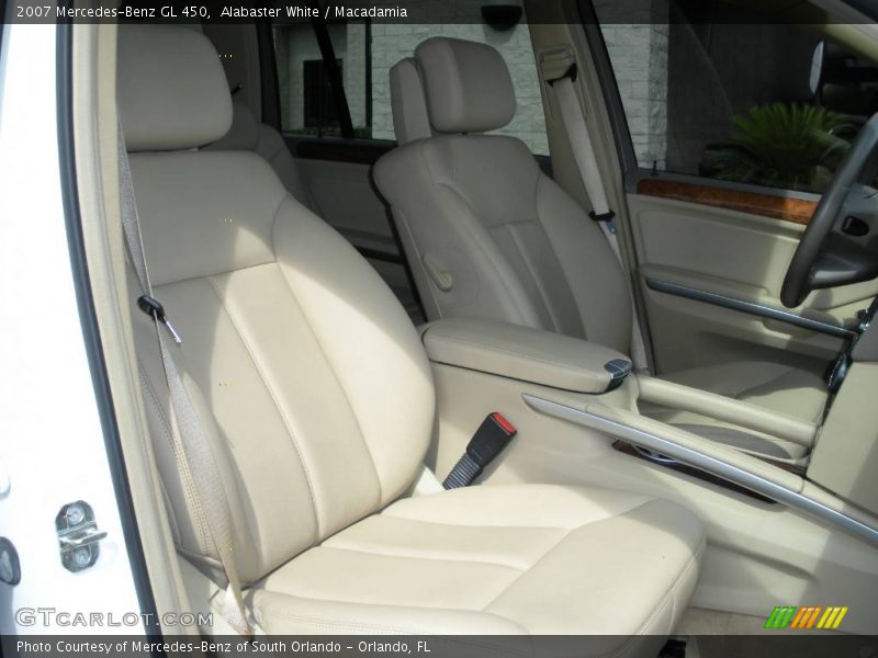 Alabaster White / Macadamia 2007 Mercedes-Benz GL 450