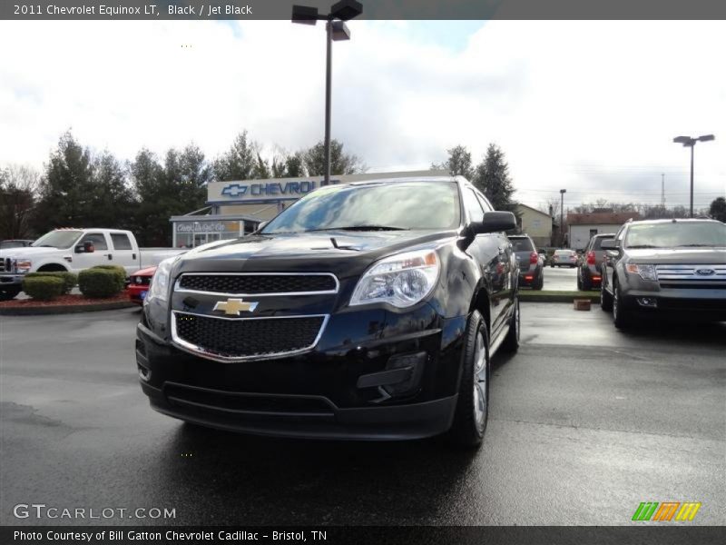 Black / Jet Black 2011 Chevrolet Equinox LT