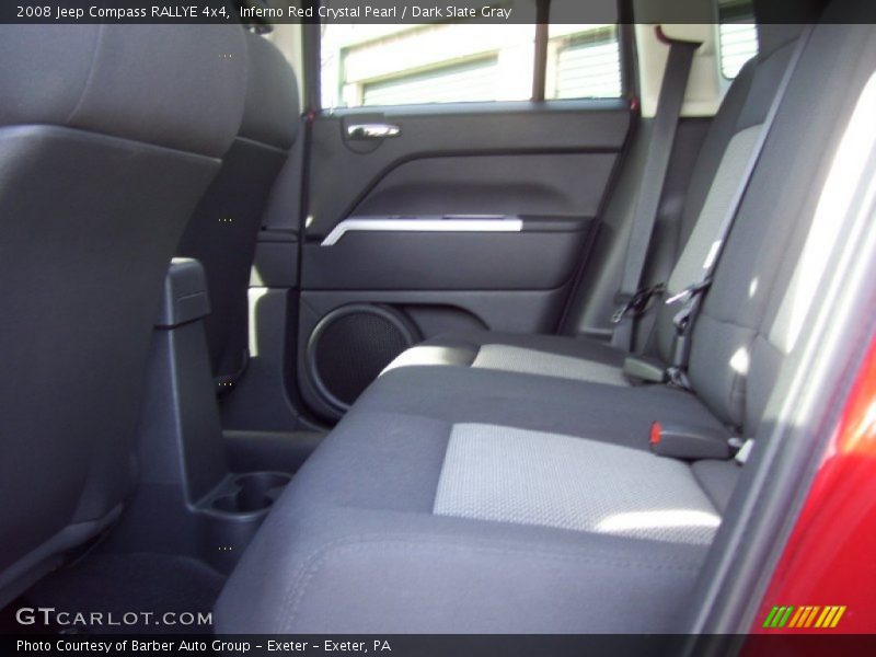 Inferno Red Crystal Pearl / Dark Slate Gray 2008 Jeep Compass RALLYE 4x4