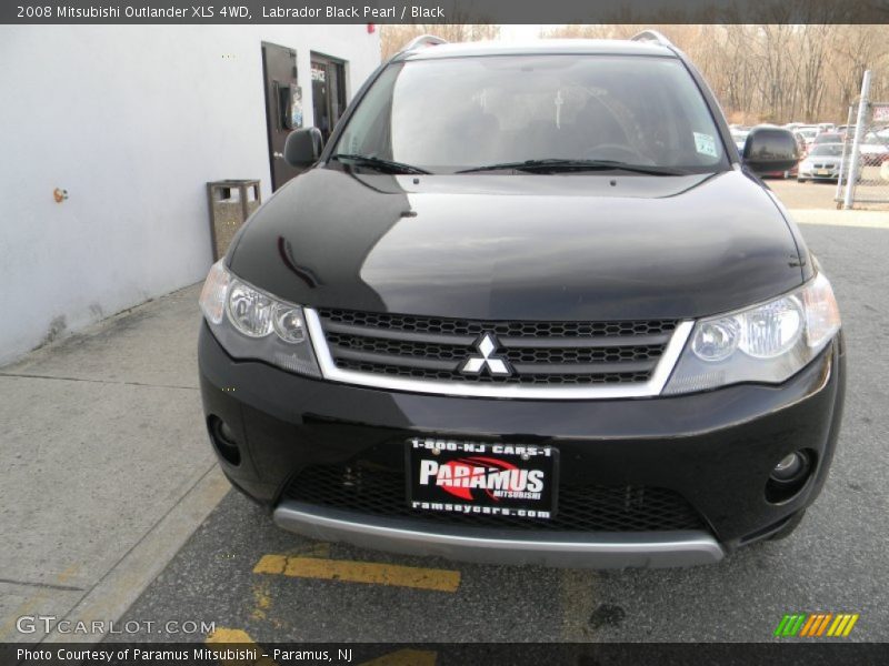 Labrador Black Pearl / Black 2008 Mitsubishi Outlander XLS 4WD