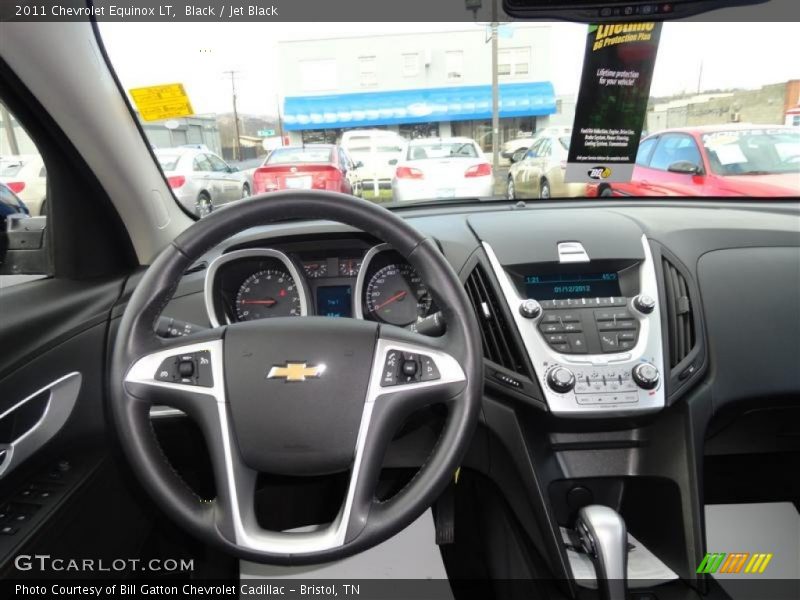 Black / Jet Black 2011 Chevrolet Equinox LT
