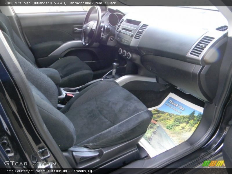 Labrador Black Pearl / Black 2008 Mitsubishi Outlander XLS 4WD