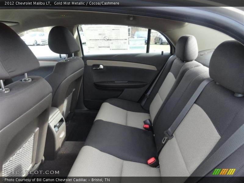 Gold Mist Metallic / Cocoa/Cashmere 2012 Chevrolet Malibu LT