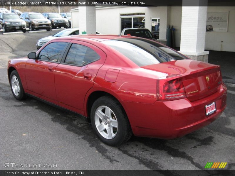 Inferno Red Crystal Pearl / Dark Slate Gray/Light Slate Gray 2007 Dodge Charger