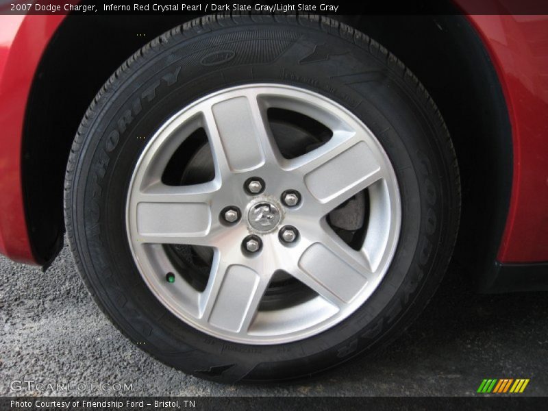 Inferno Red Crystal Pearl / Dark Slate Gray/Light Slate Gray 2007 Dodge Charger