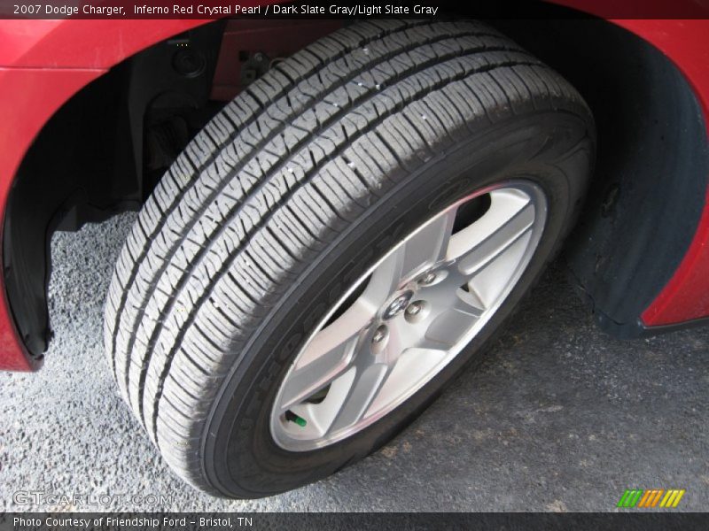 Inferno Red Crystal Pearl / Dark Slate Gray/Light Slate Gray 2007 Dodge Charger
