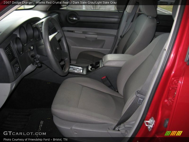 Inferno Red Crystal Pearl / Dark Slate Gray/Light Slate Gray 2007 Dodge Charger