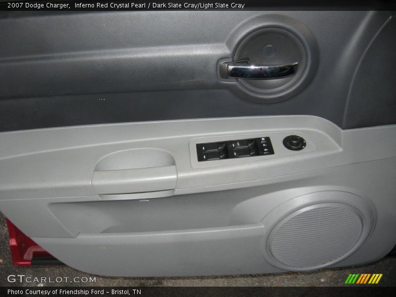 Inferno Red Crystal Pearl / Dark Slate Gray/Light Slate Gray 2007 Dodge Charger