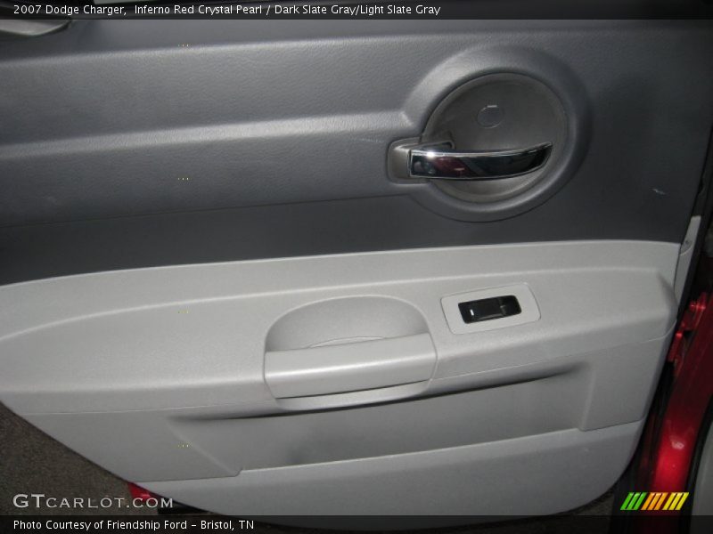 Inferno Red Crystal Pearl / Dark Slate Gray/Light Slate Gray 2007 Dodge Charger