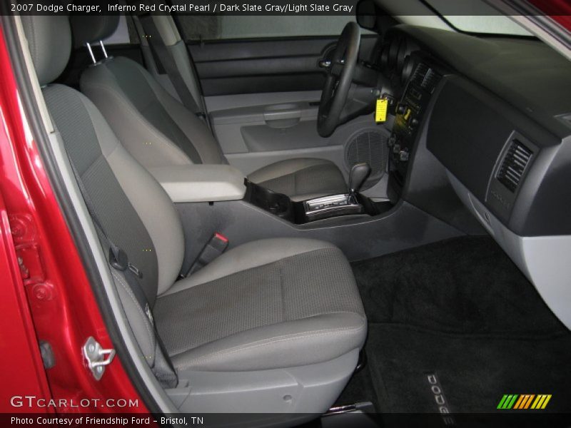 Inferno Red Crystal Pearl / Dark Slate Gray/Light Slate Gray 2007 Dodge Charger