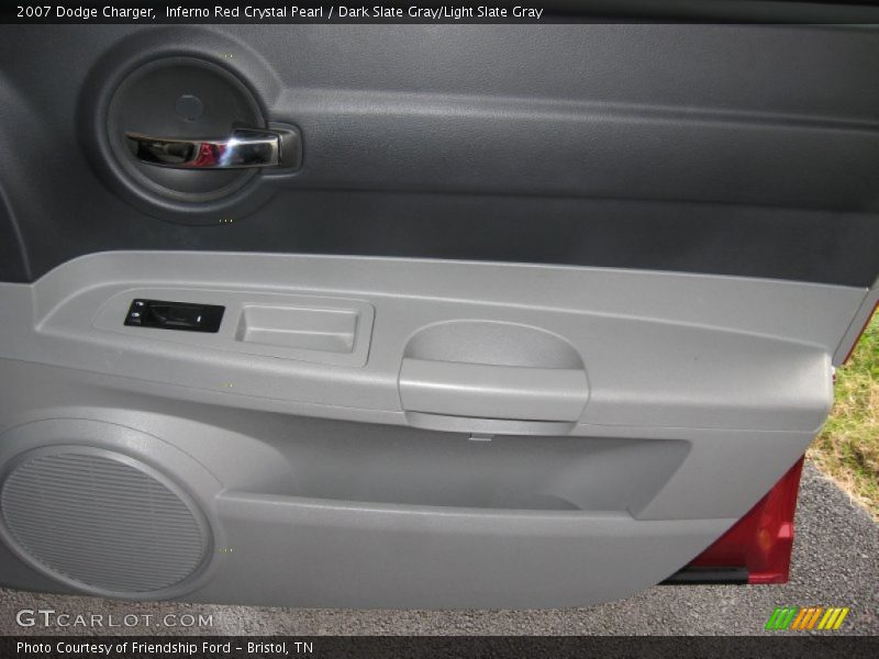 Inferno Red Crystal Pearl / Dark Slate Gray/Light Slate Gray 2007 Dodge Charger