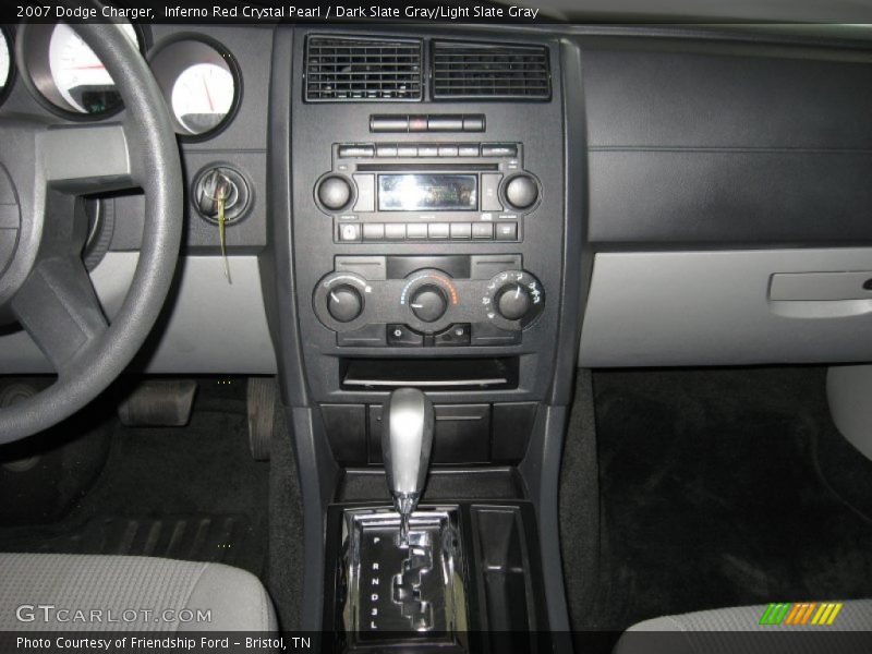 Inferno Red Crystal Pearl / Dark Slate Gray/Light Slate Gray 2007 Dodge Charger