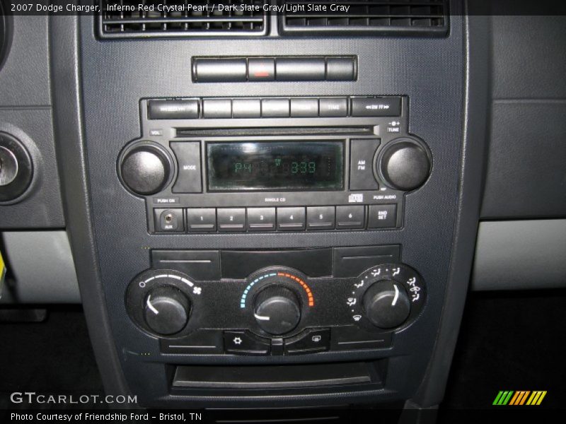 Inferno Red Crystal Pearl / Dark Slate Gray/Light Slate Gray 2007 Dodge Charger