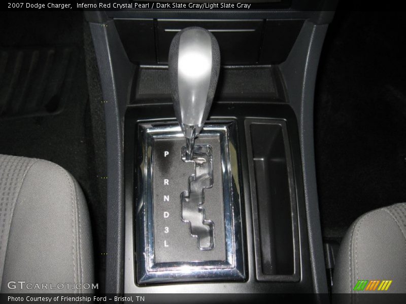 Inferno Red Crystal Pearl / Dark Slate Gray/Light Slate Gray 2007 Dodge Charger