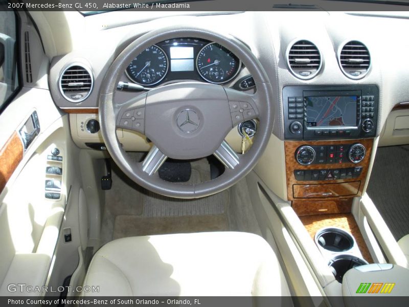 Alabaster White / Macadamia 2007 Mercedes-Benz GL 450