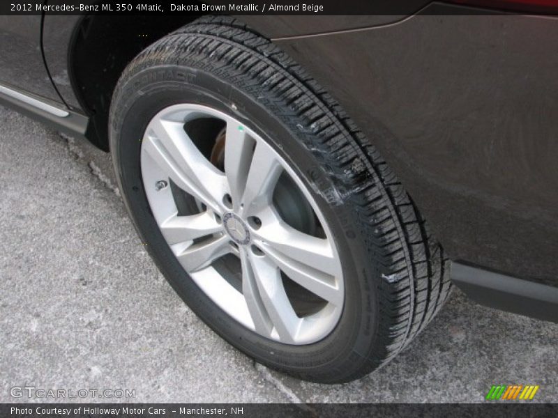 Dakota Brown Metallic / Almond Beige 2012 Mercedes-Benz ML 350 4Matic