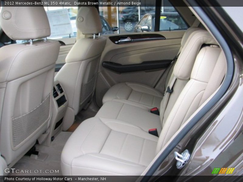 Dakota Brown Metallic / Almond Beige 2012 Mercedes-Benz ML 350 4Matic