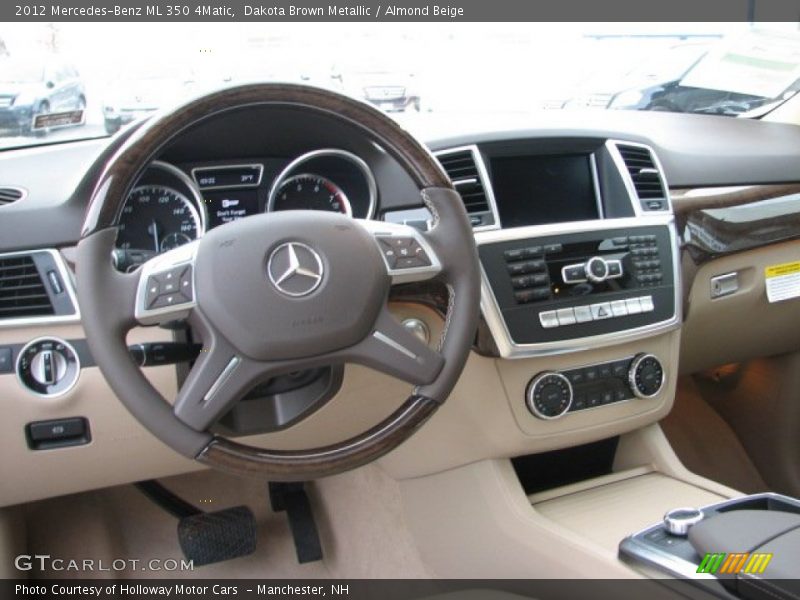 Dakota Brown Metallic / Almond Beige 2012 Mercedes-Benz ML 350 4Matic