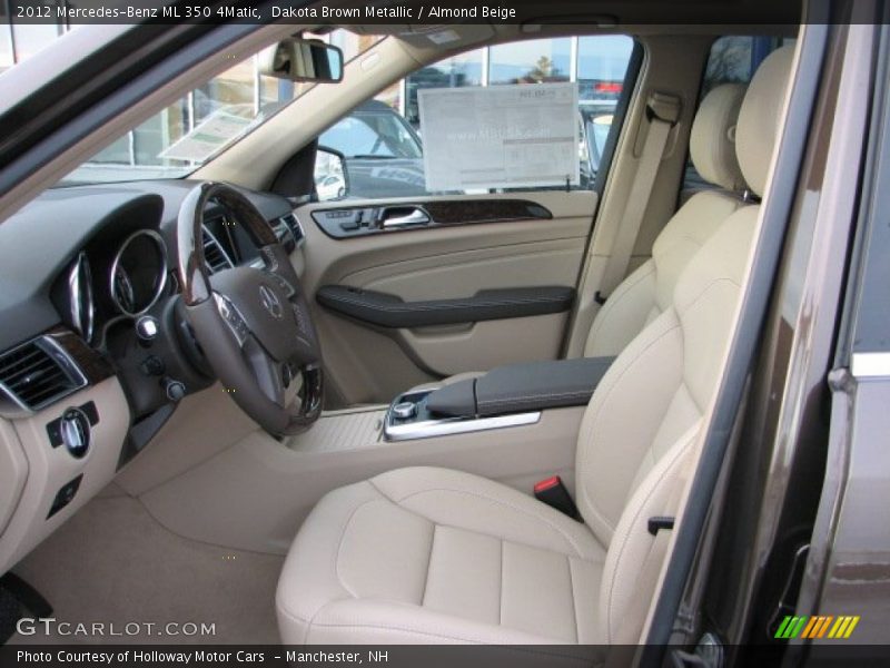 Dakota Brown Metallic / Almond Beige 2012 Mercedes-Benz ML 350 4Matic
