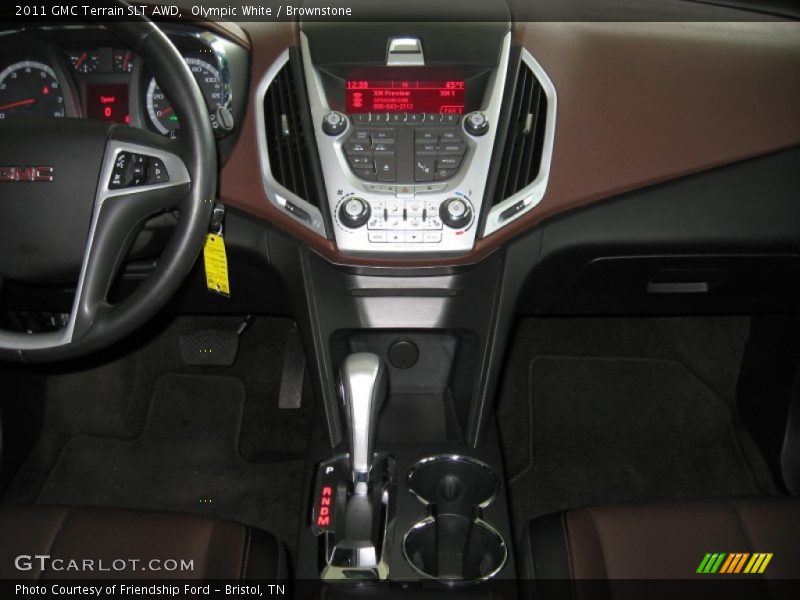 Olympic White / Brownstone 2011 GMC Terrain SLT AWD