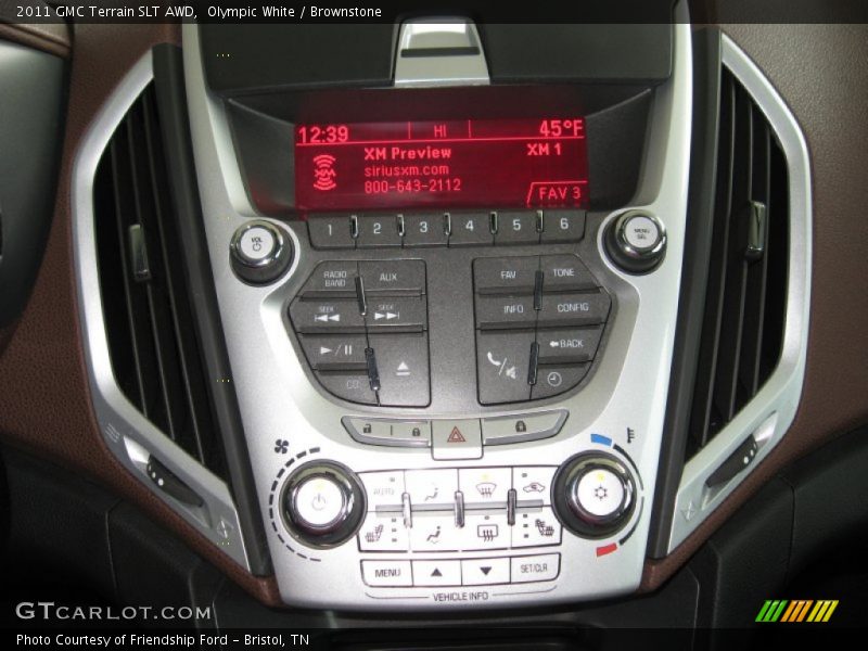 Olympic White / Brownstone 2011 GMC Terrain SLT AWD