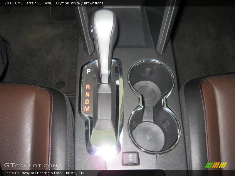 Olympic White / Brownstone 2011 GMC Terrain SLT AWD