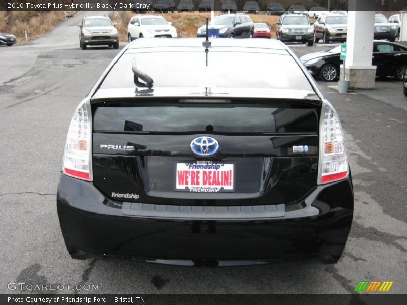 Black / Dark Gray 2010 Toyota Prius Hybrid III